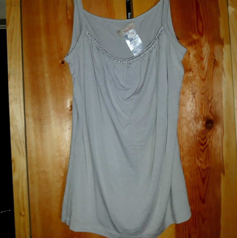 Silver /grey tank top